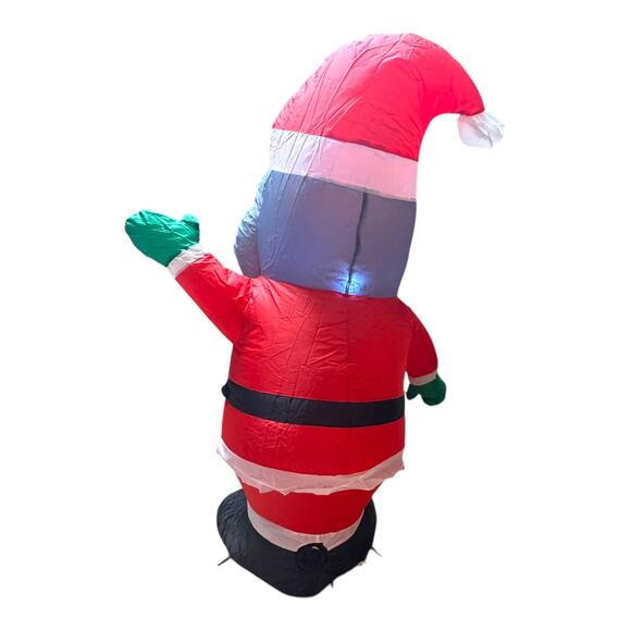 Gemmy Airblown Inflatable African-American Santa 4' - Picture 3 of 9